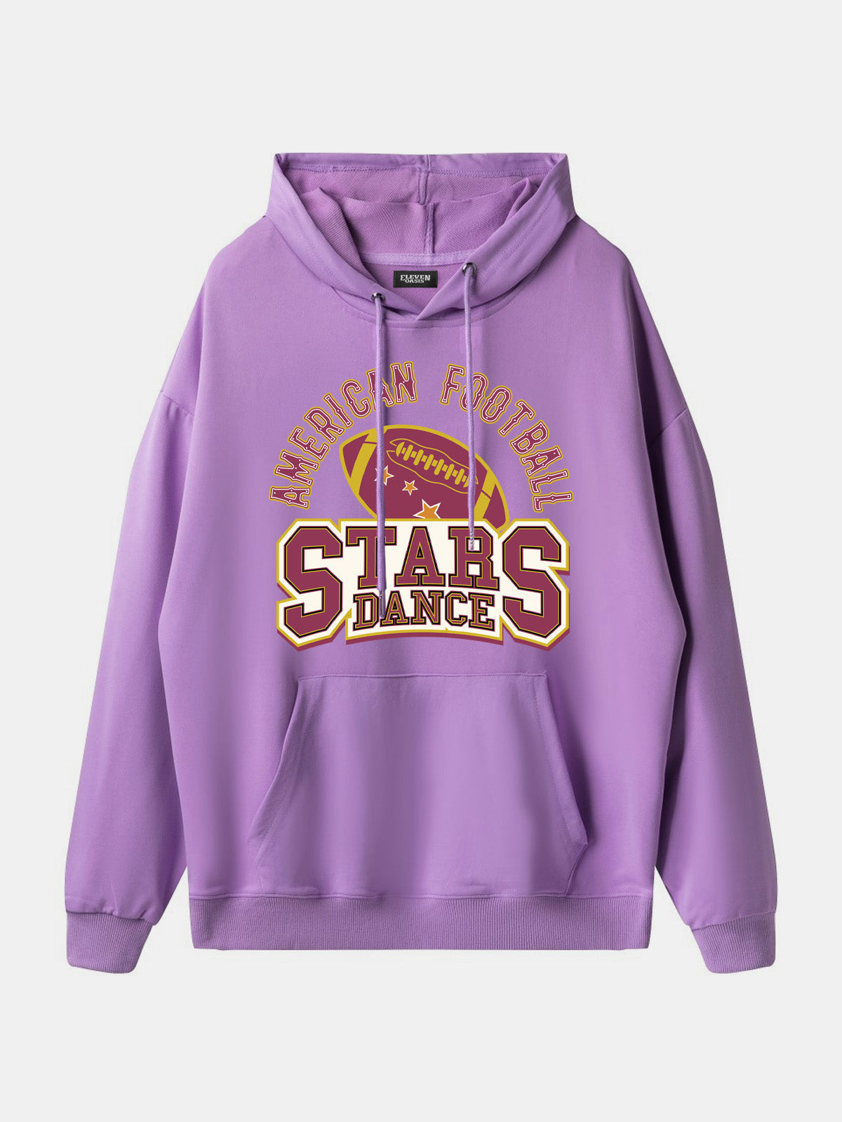 American Football Stars Dance Graphic Hoodie Eleven Oasis