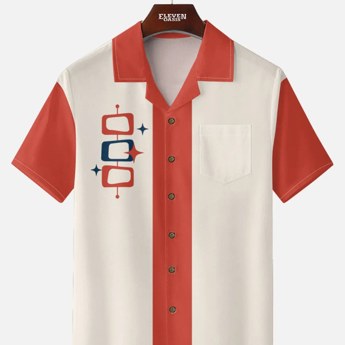 Men's Atomic Beacon Short Sleeve Shirt ElevenOasis
