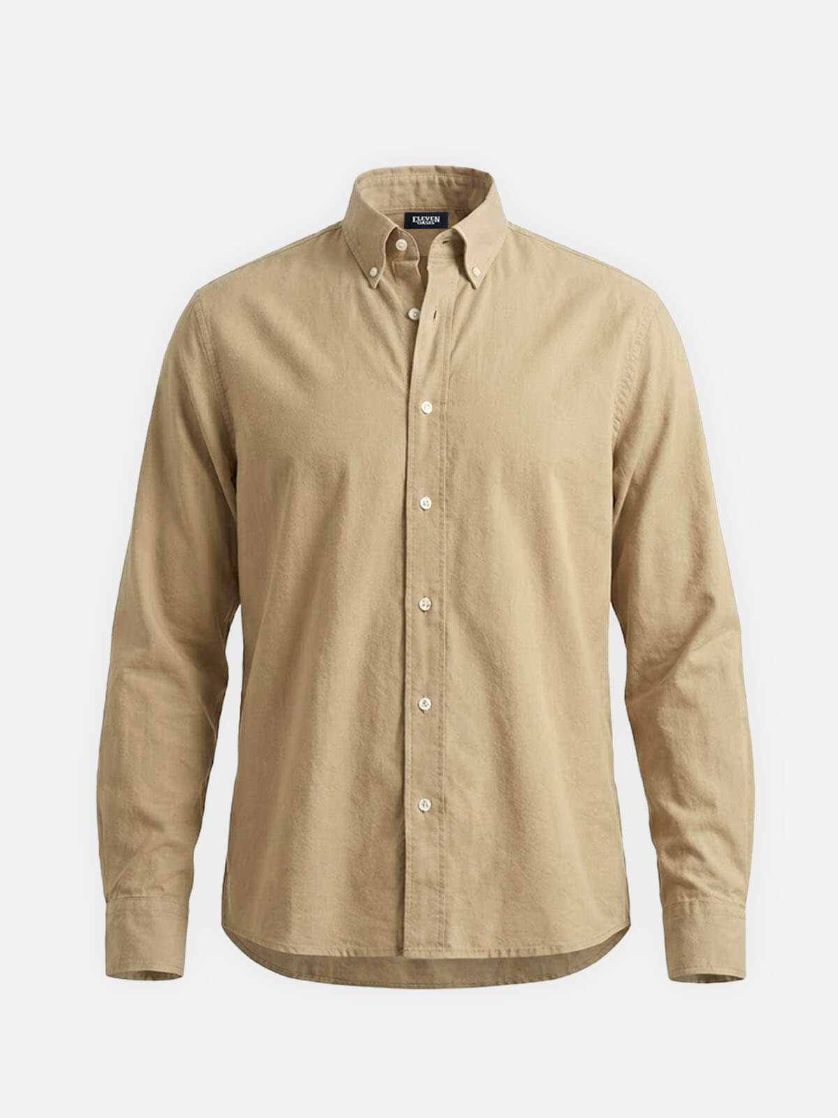 Men's Classic Cotton Button Down Long Sleeve Shirt ElevenOasis