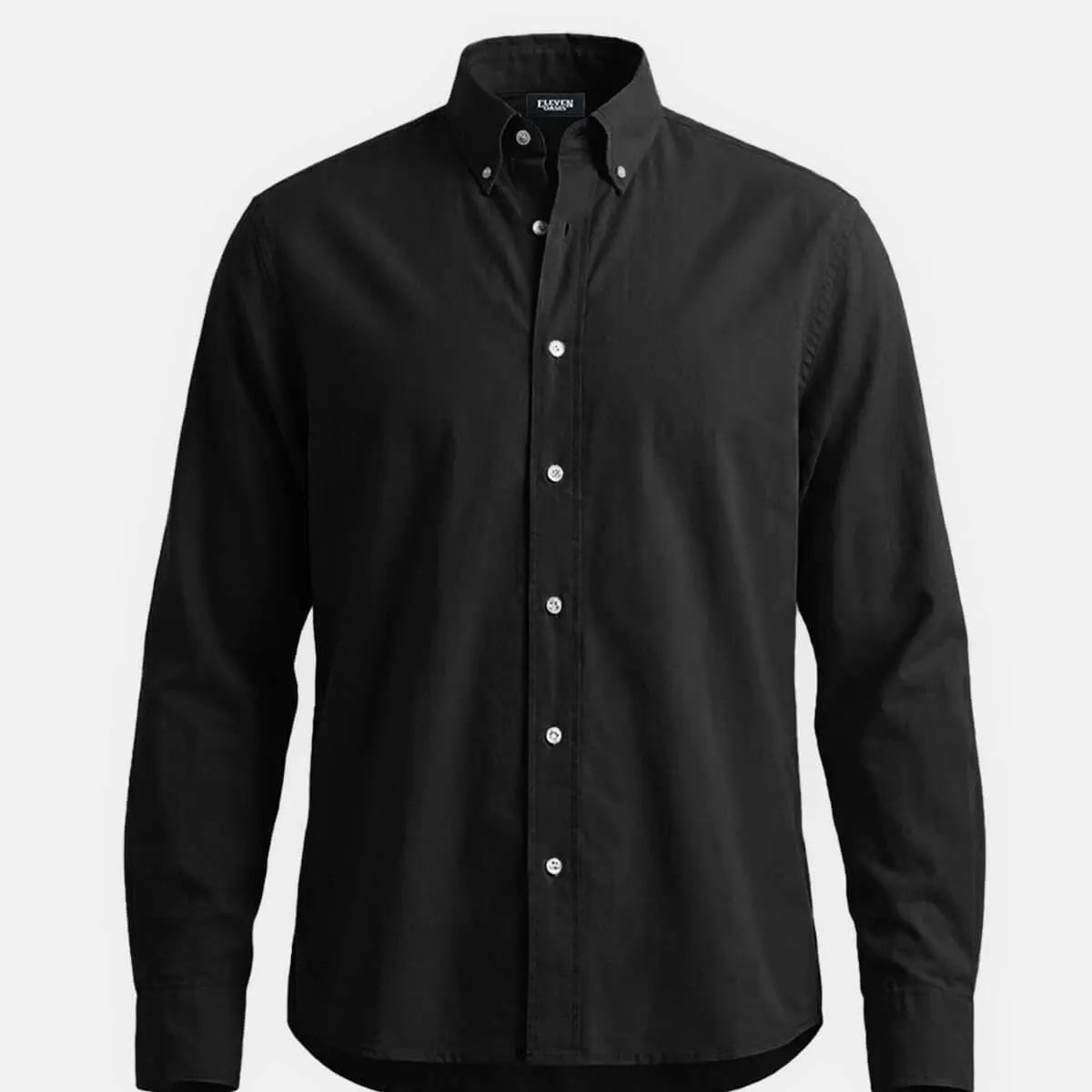 Men's Classic Cotton Button Down Long Sleeve Shirt ElevenOasis
