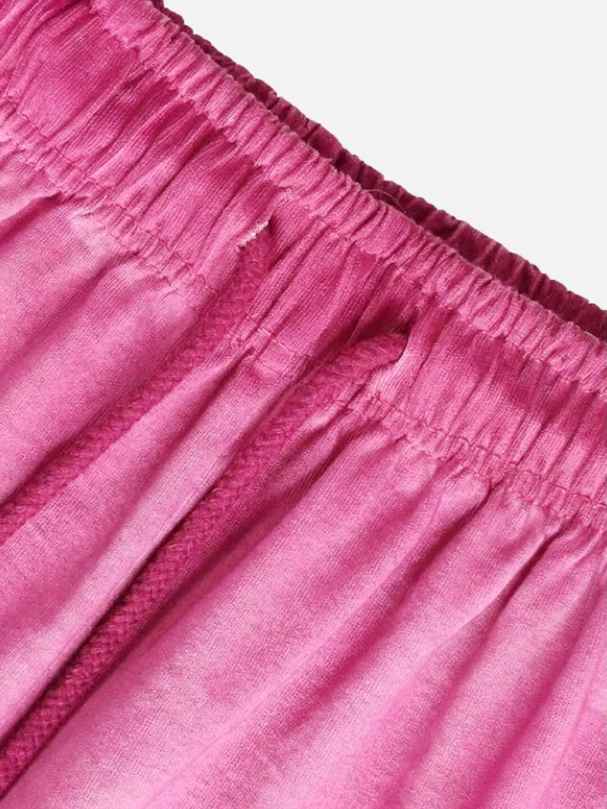 Men's Washed Gradient Drawstring Shorts Eleven Oasis