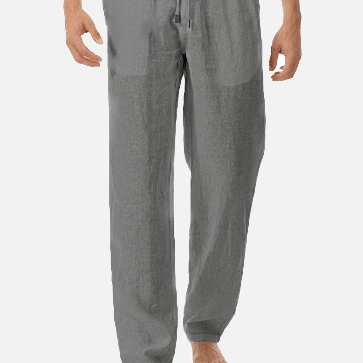 Men's Printed Solid Color Casual Long Pants ElevenOasis