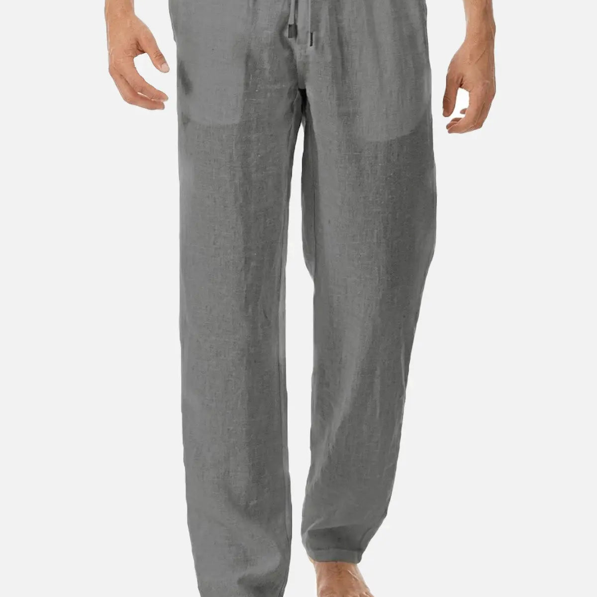 Men's Printed Solid Color Casual Long Pants ElevenOasis