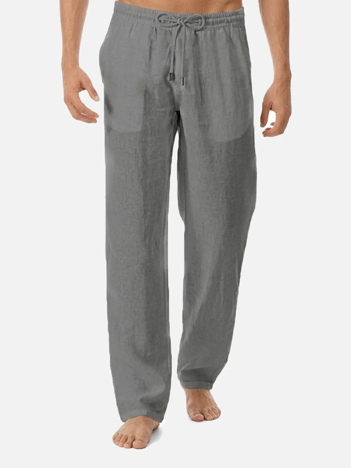 Men's Printed Solid Color Casual Long Pants ElevenOasis