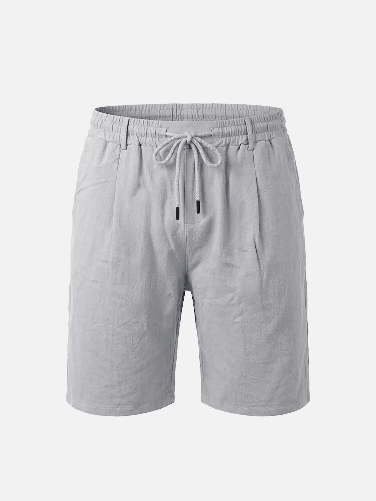 Men's Linen Cotton Blend Drawstring Shorts Eleven Oasis