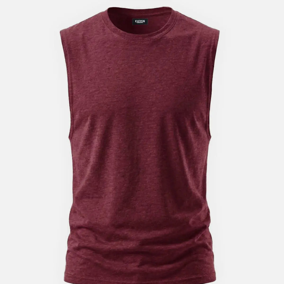 Men's Slim Fit Sleeveless Crew Neck Tank Top ElevenOasis
