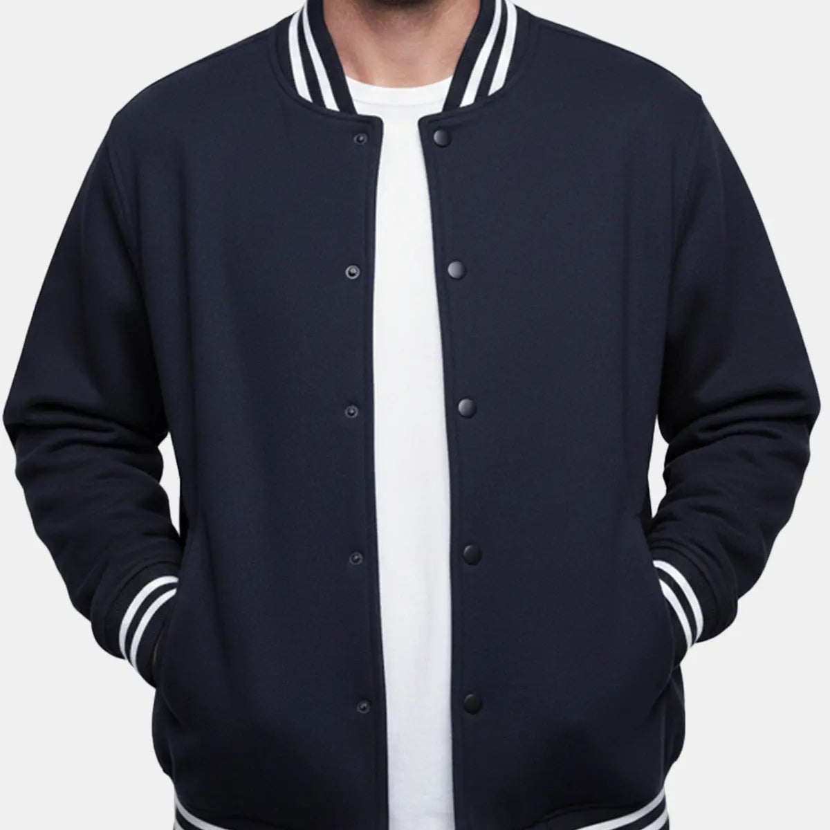 Men's Classic Varsity Bomber Jacket ElevenOasis