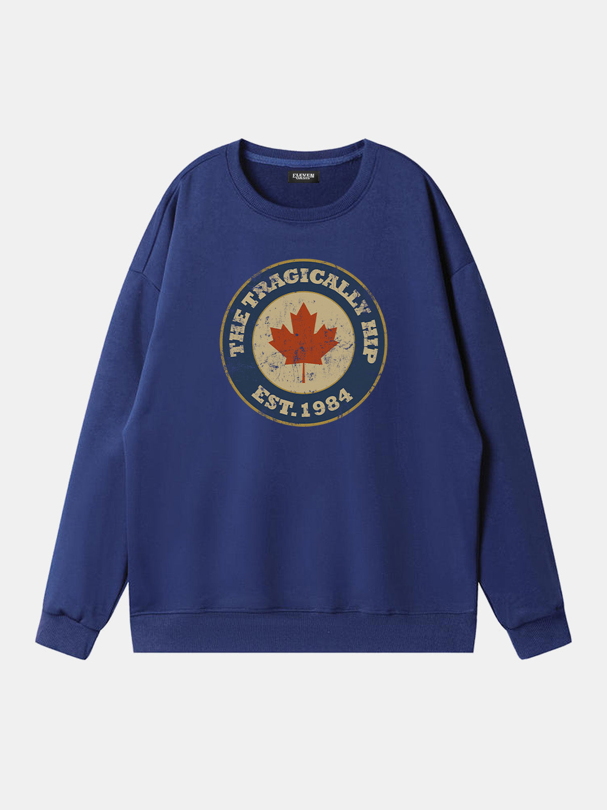 Tragically Hip Vintage Logo Sweatshirt Eleven Oasis