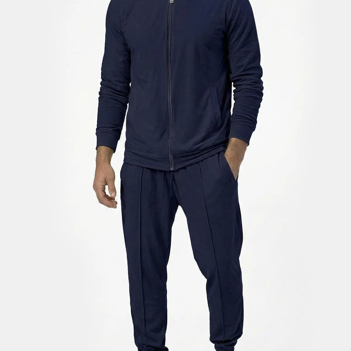 Men's Casual Zip-Up Tracksuit Set Eleven Oasis