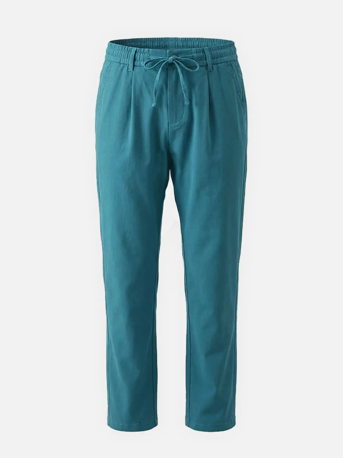 Men's Casual Elastic Waist Full Length Pants ElevenOasis