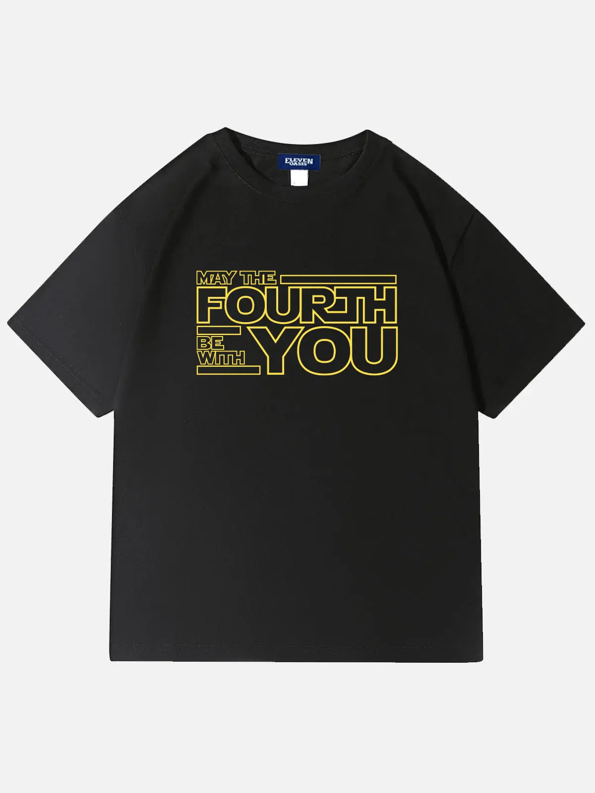 Star Wars May The Fourth Sci-Fi Cotton T-Shirt Eleven Oasis