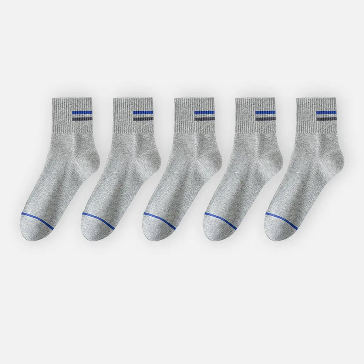 Men's All-Season Crew Socks 5-Pack Eleven Oasis