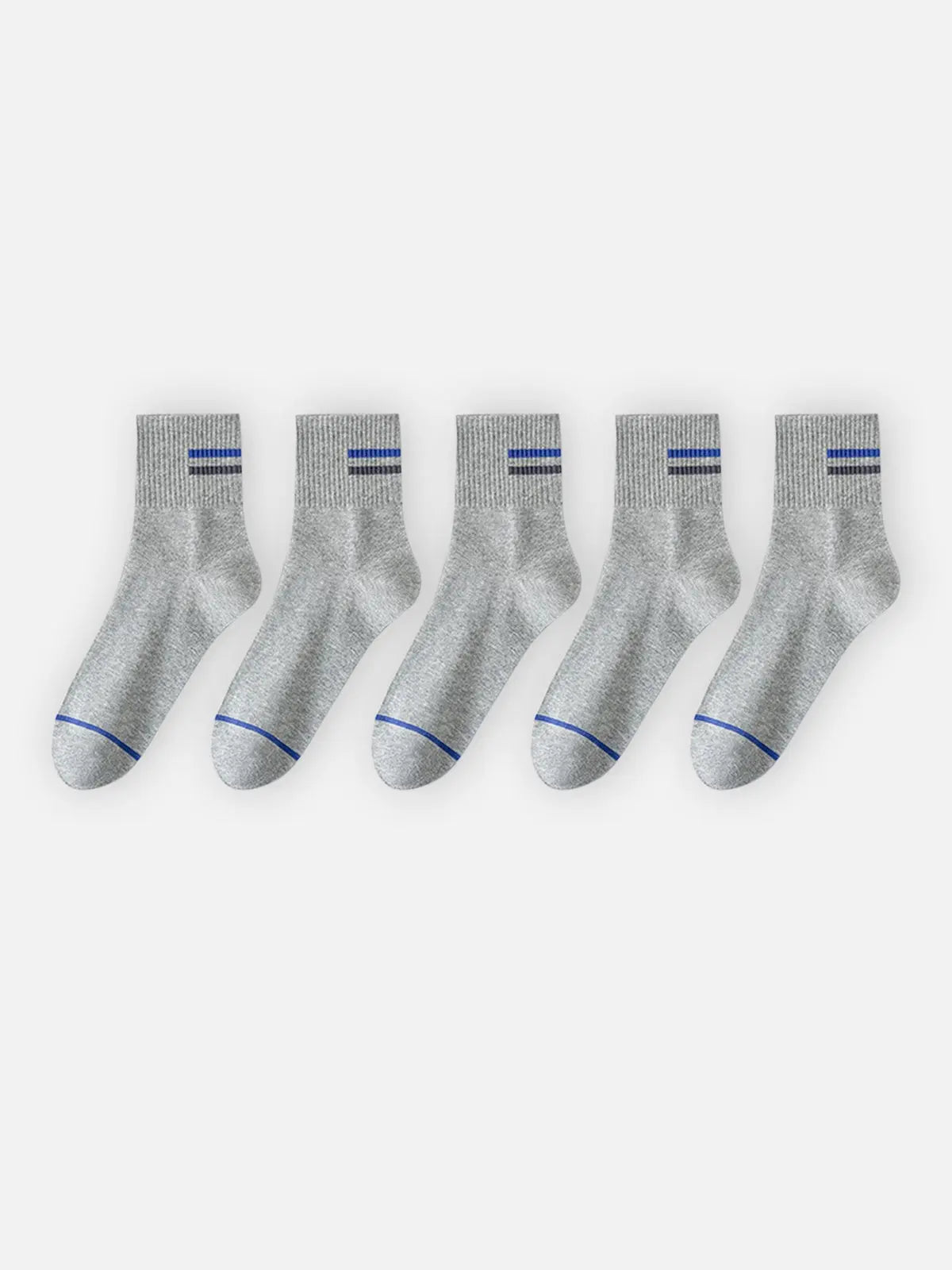 Men's All-Season Crew Socks 5-Pack Eleven Oasis