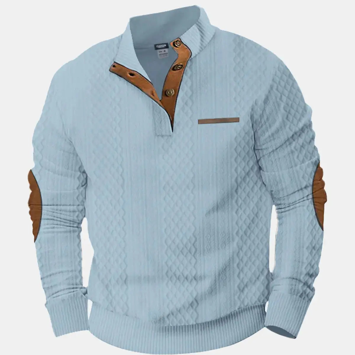 Men's Cable Knit Pullover Sweater ElevenOasis