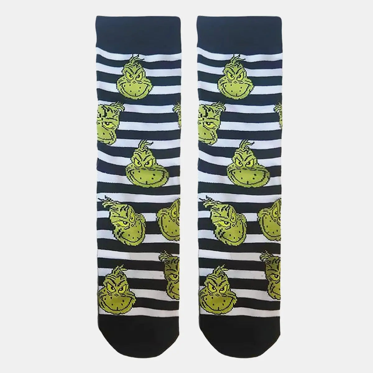 Grinch Faces Novelty Christmas Socks ElevenOasis