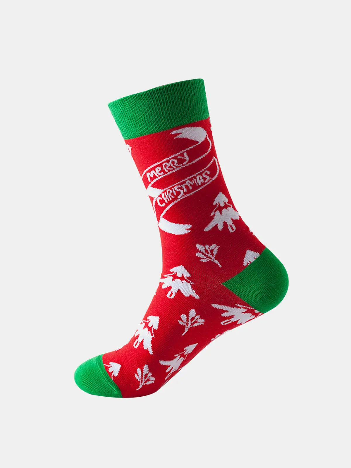 Classic Christmas Pattern Crew Socks ElevenOasis