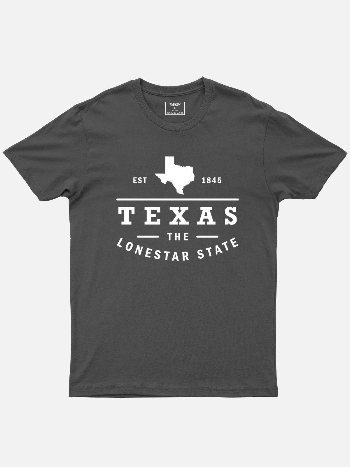 Texas Lonestar State Cotton T-Shirt Eleven Oasis