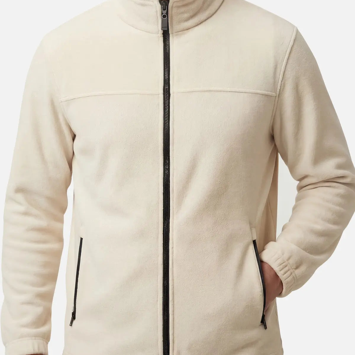 Men's Classic Fleece Zip-Up Jacket ElevenOasis