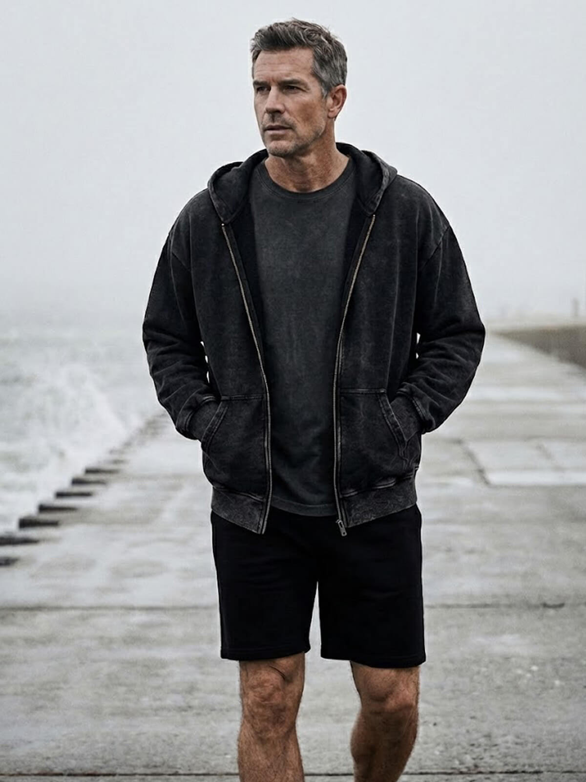 Men's Cotton Casual Lounge Shorts Eleven Oasis