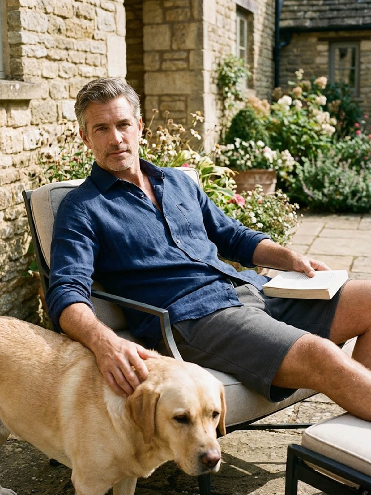 Men's Cotton Casual Lounge Shorts Eleven Oasis