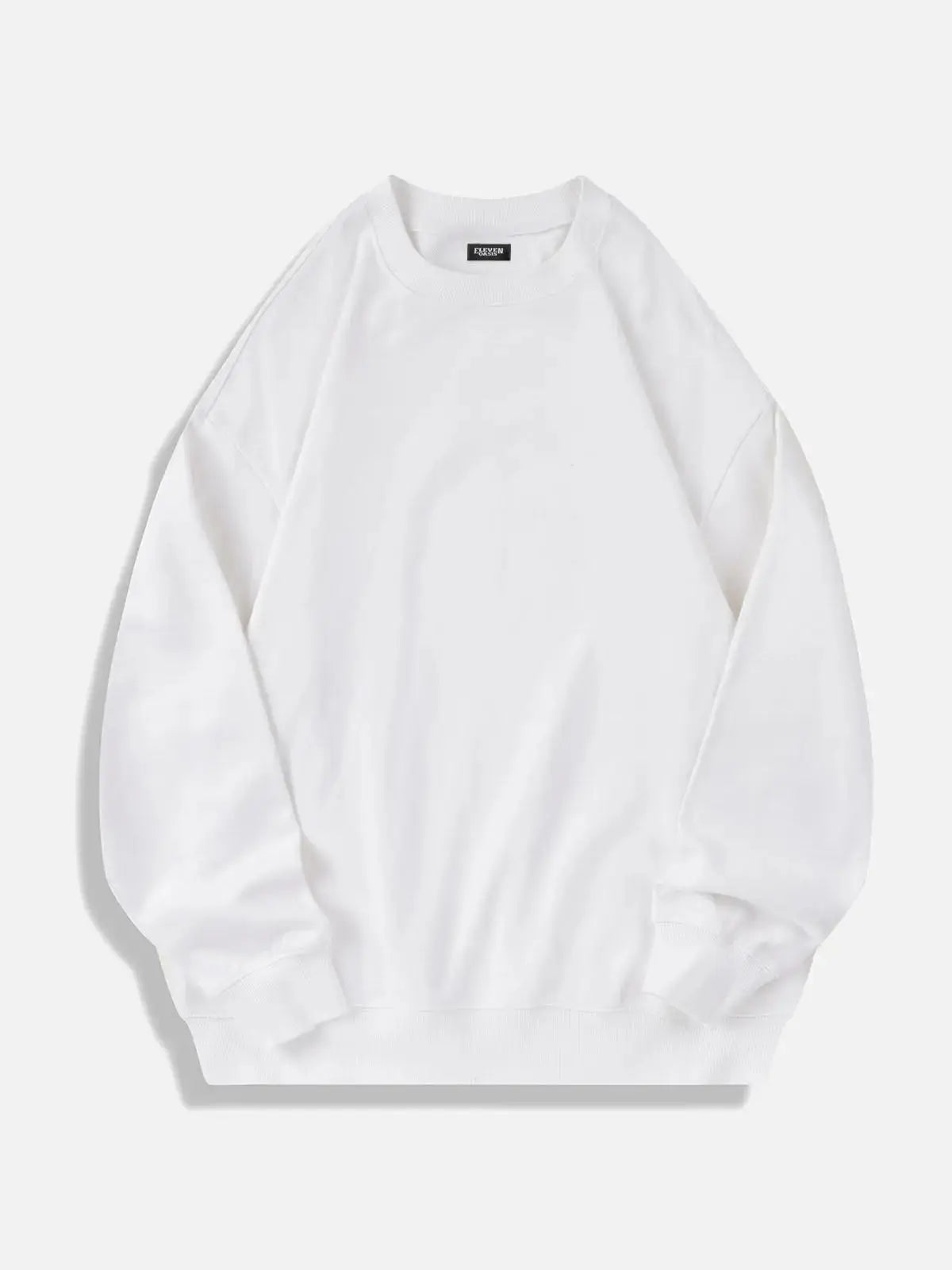 Men's Oversized Cotton Crew Neck Sweatshirt ElevenOasis