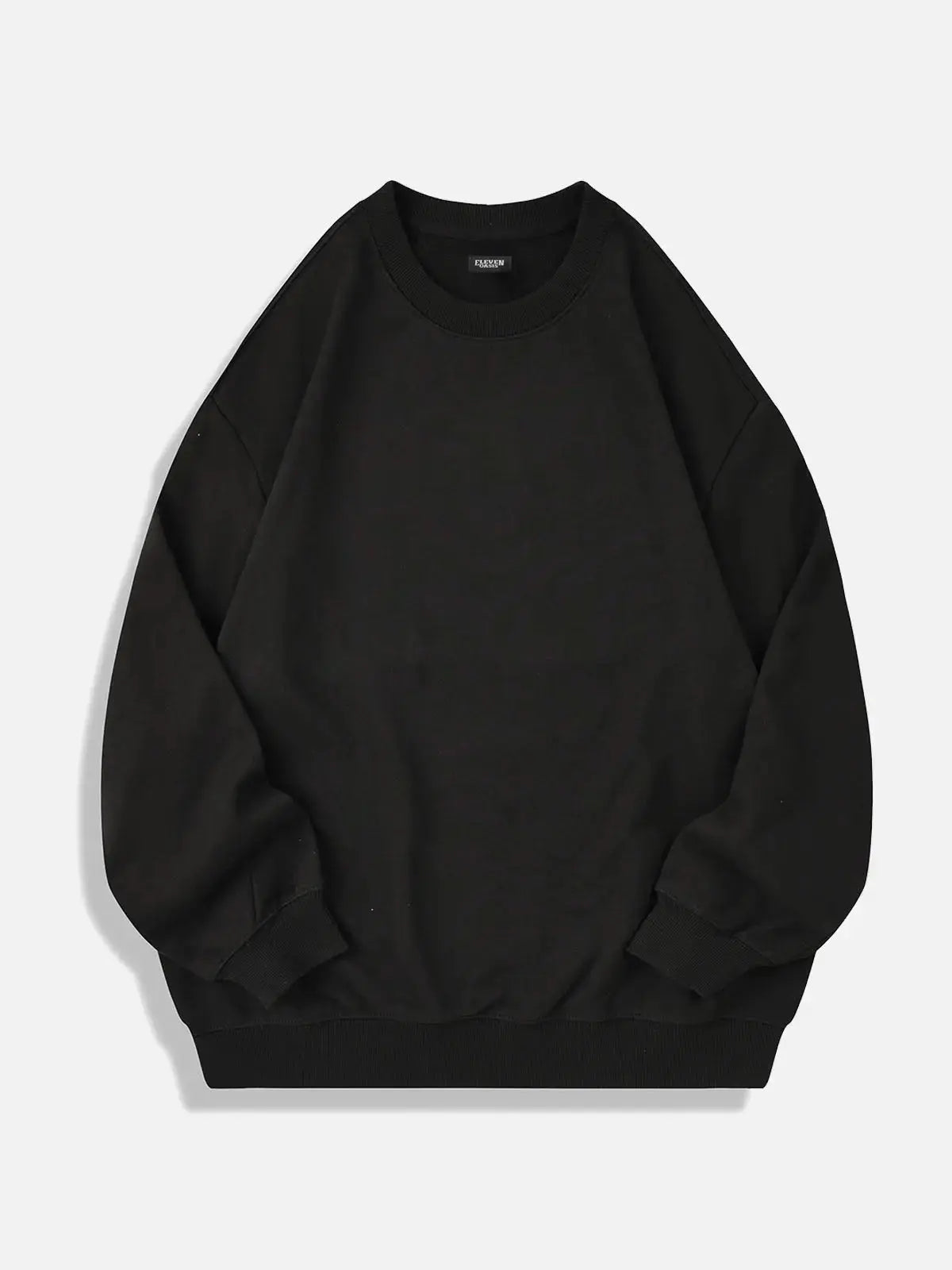Men's Oversized Cotton Crew Neck Sweatshirt ElevenOasis