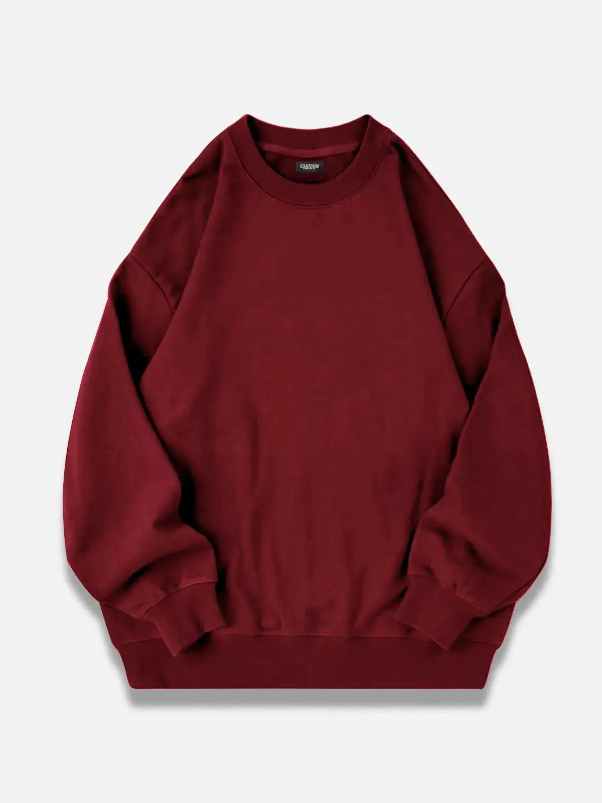 Men's Oversized Cotton Crew Neck Sweatshirt ElevenOasis