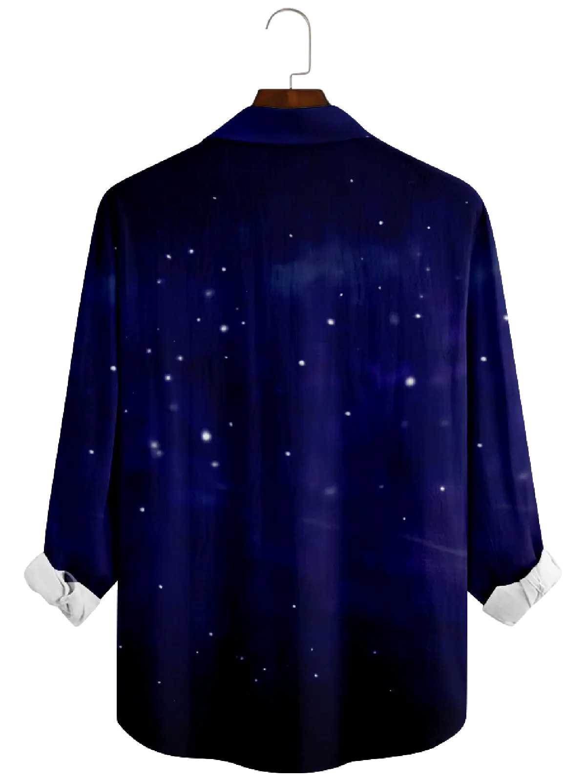 Men's Christmas Santa Vintage Car Long Sleeve Shirt Eleven Oasis