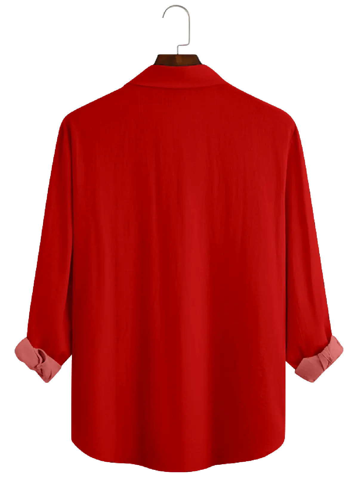 Men's Christmas Papa Clause Long Sleeve Shirt Eleven Oasis