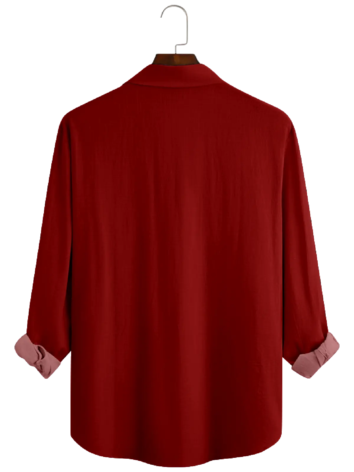 Men's Christmas Crocodile Red Long Sleeve Shirt Eleven Oasis