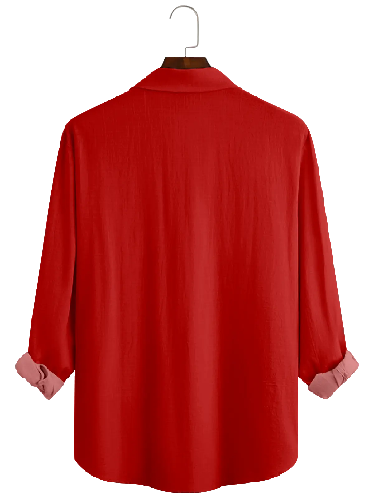 Men's Christmas Santa Crystal Ball Long Sleeve Shirt Eleven Oasis