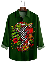 Men's Christmas Mischief Maker Long Sleeve Shirt Eleven Oasis