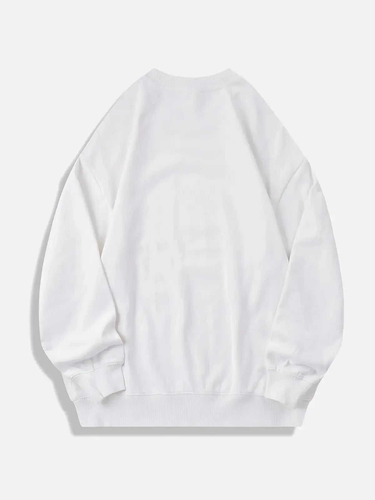 Men's Oversized Cotton Crew Neck Sweatshirt ElevenOasis