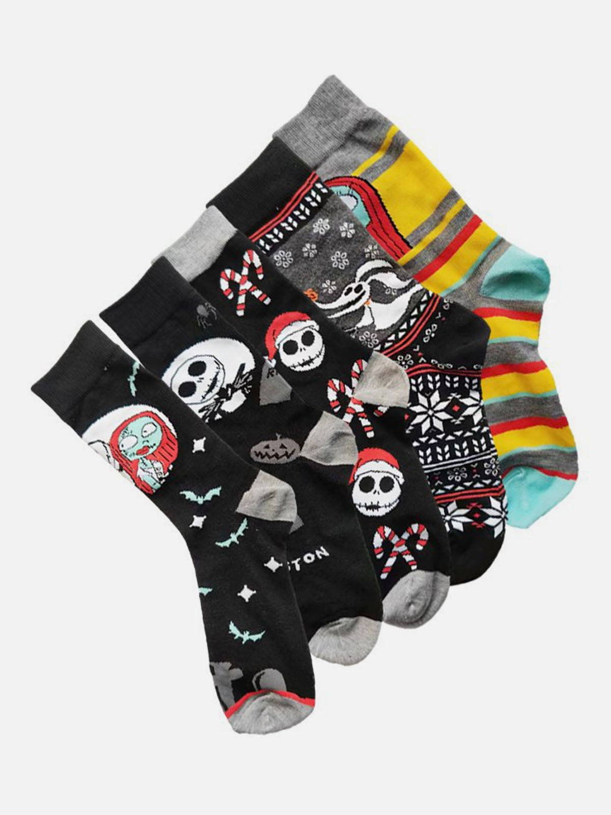 Nightmare Before Christmas Crew Socks Eleven Oasis