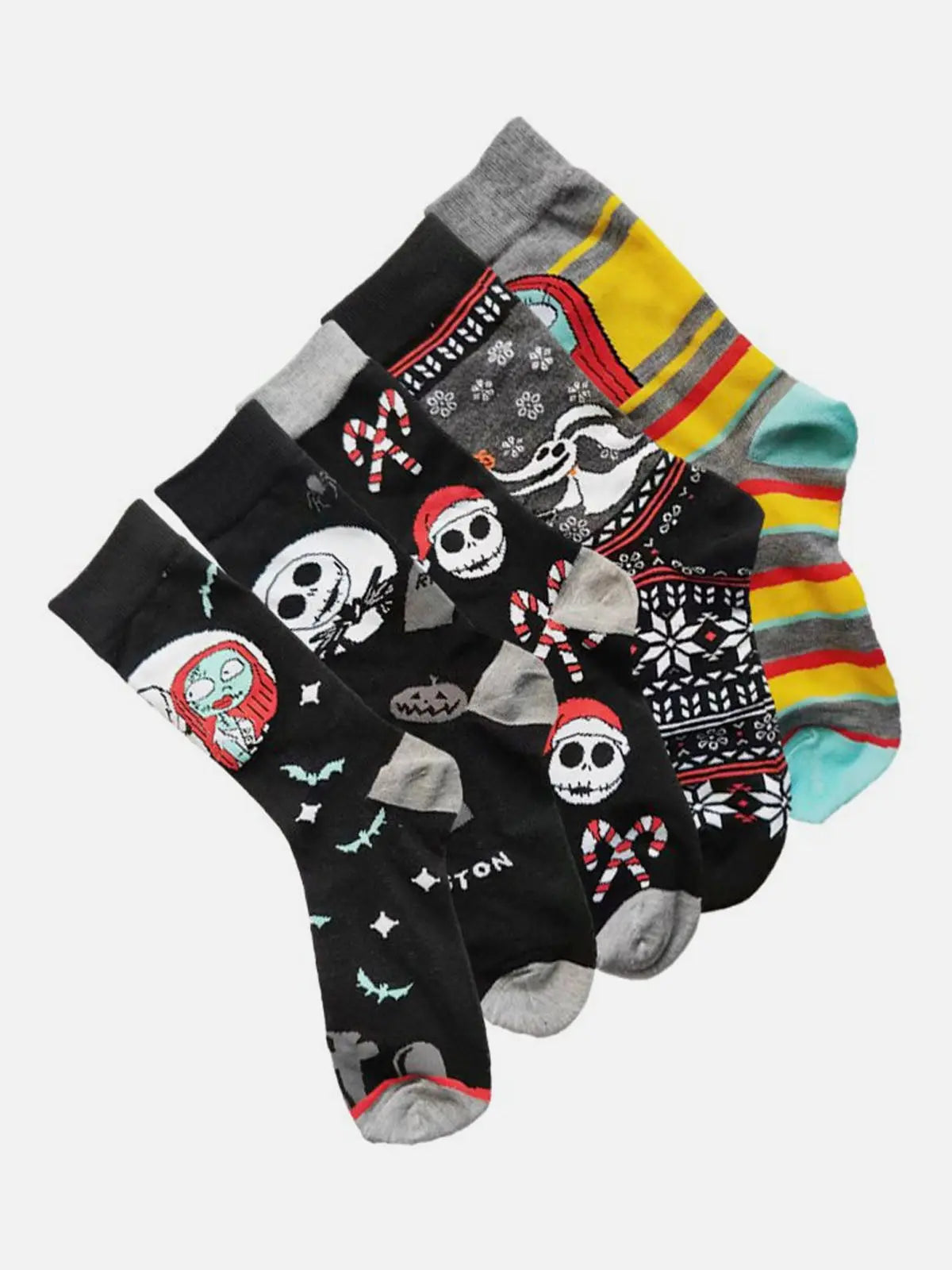 Nightmare Before Christmas Crew Socks Eleven Oasis