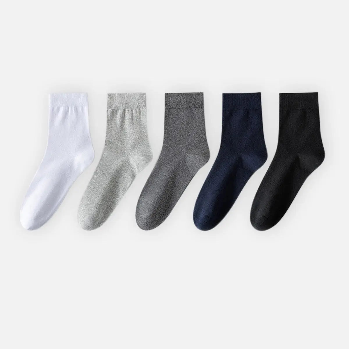 Men's Everyday Essential Crew Socks 5-Pack Eleven Oasis