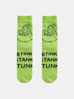 Grinch-Themed Christmas Novelty Socks ElevenOasis