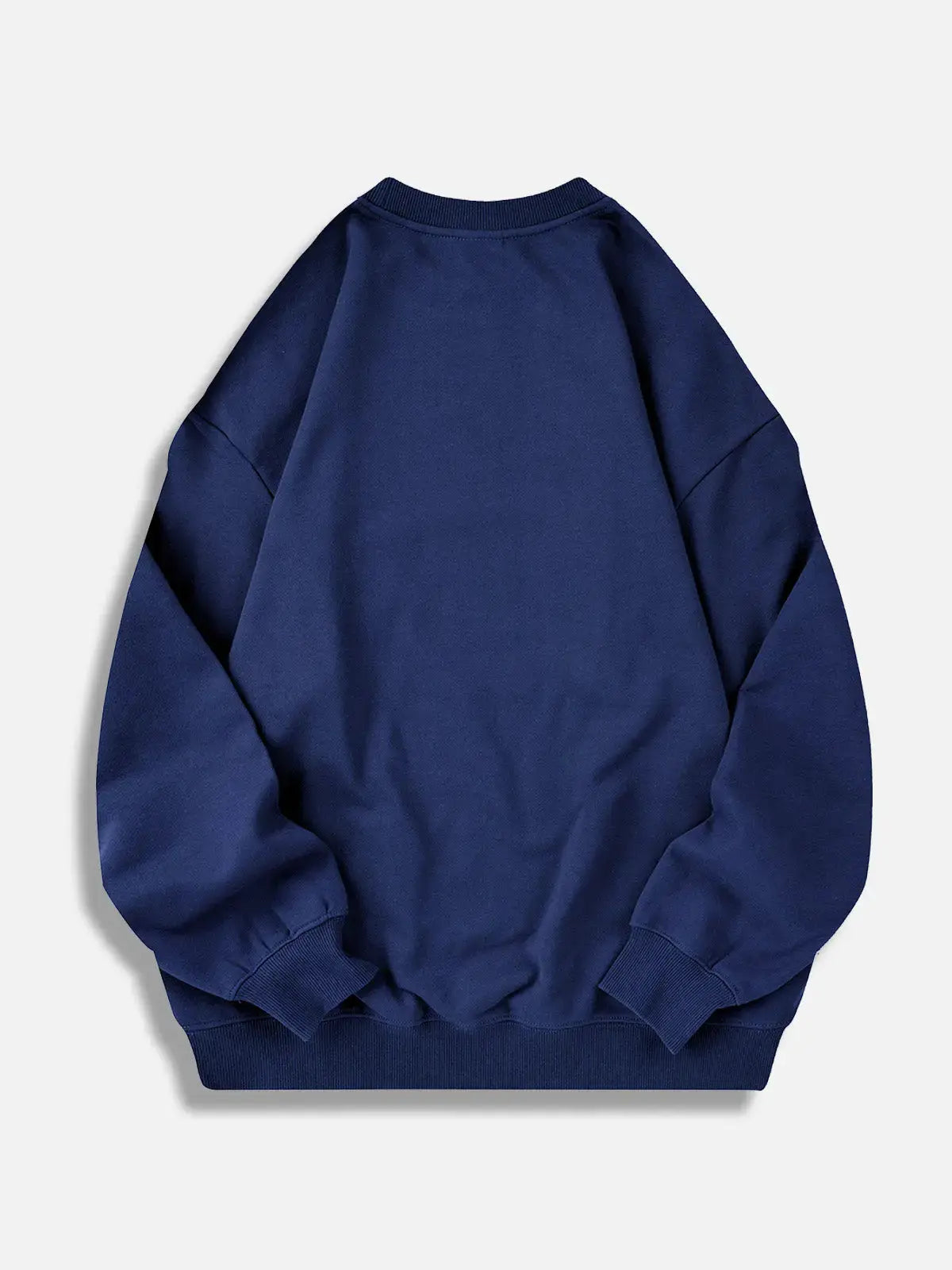 Men's Oversized Cotton Crew Neck Sweatshirt ElevenOasis