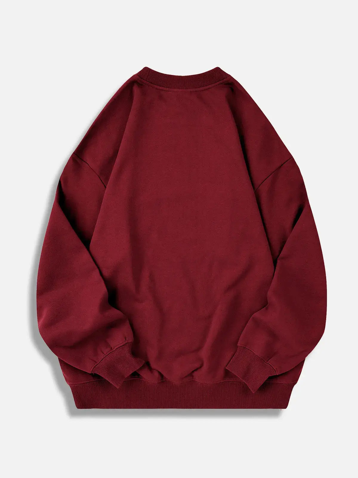 Men's Oversized Cotton Crew Neck Sweatshirt ElevenOasis