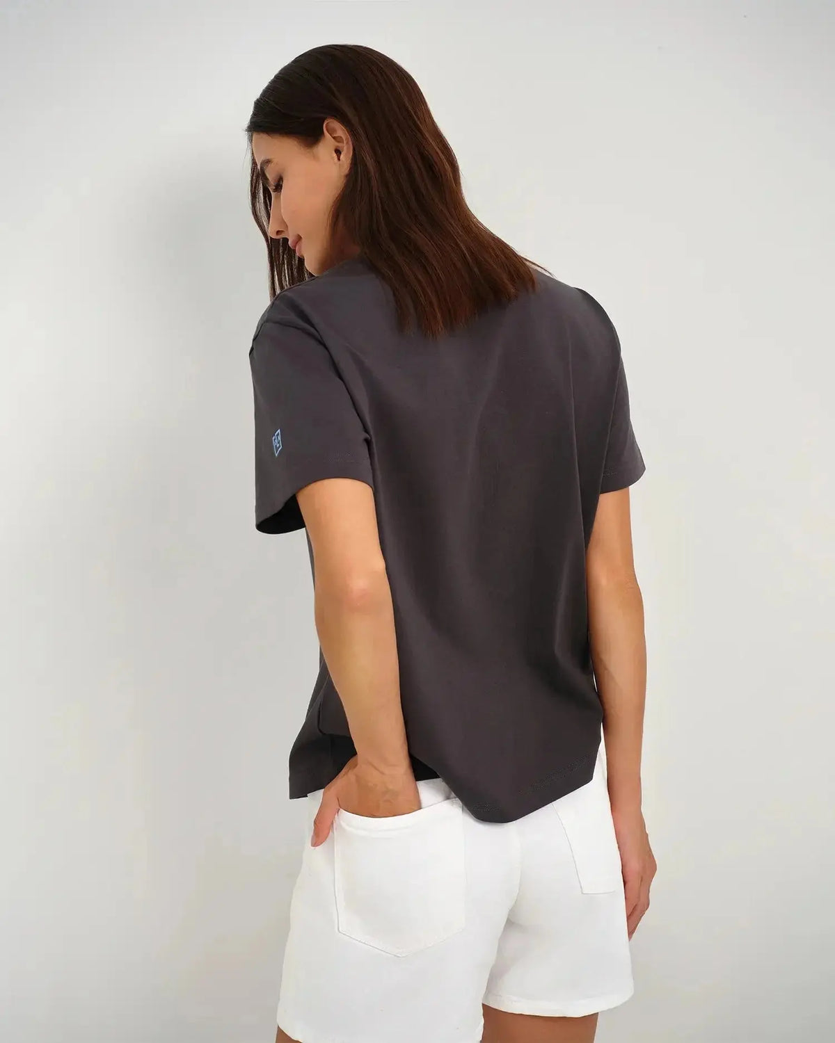 Women's Embroidered Crest Tee KOLAB