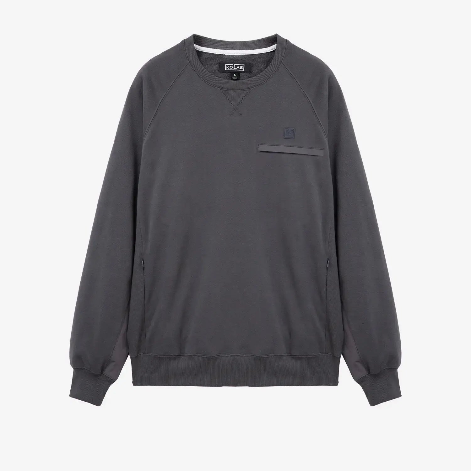 KOLAB Mixed Fabric Crew Sweatshirt KOLAB