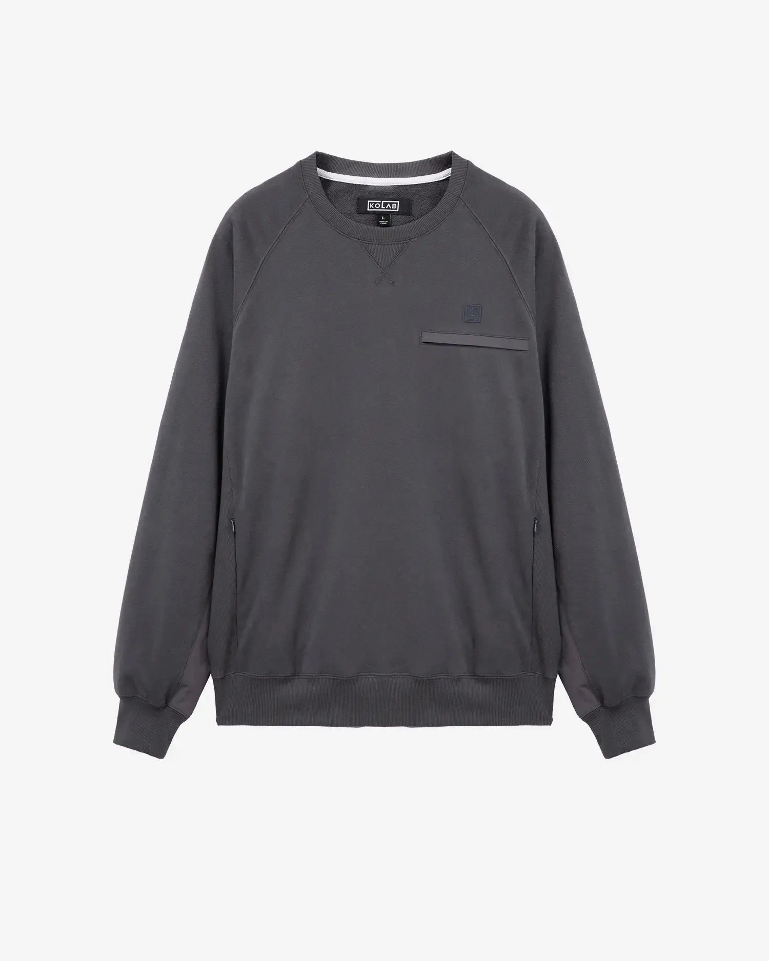 KOLAB Mixed Fabric Crew Sweatshirt KOLAB