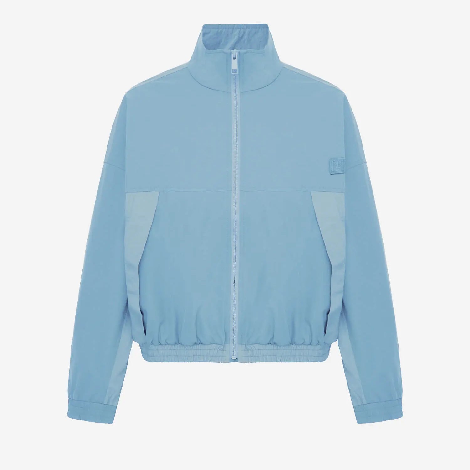 Women's Cropped Track Jacket in Light Blue 01 #light-blue
