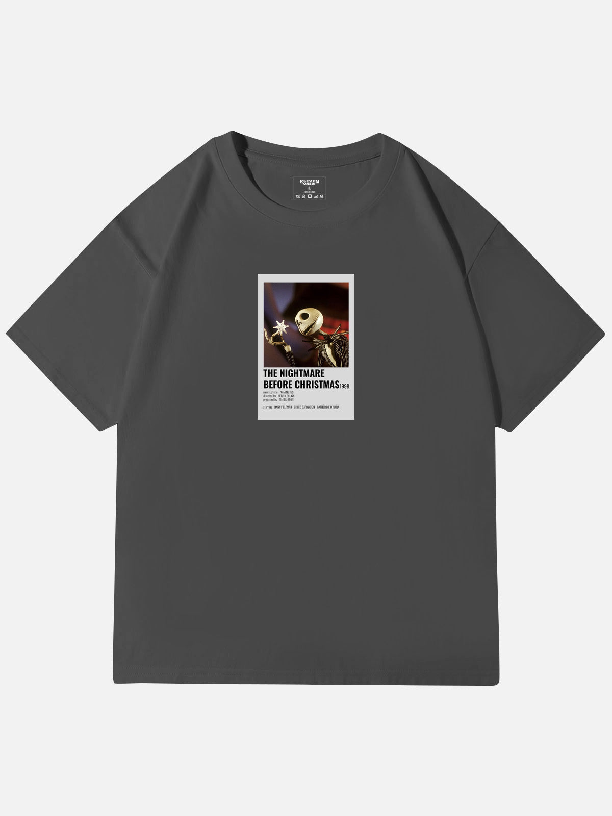 The Nightmare Before Christmas Jack Skellington Graphic Cotton T-Shirt Eleven Oasis