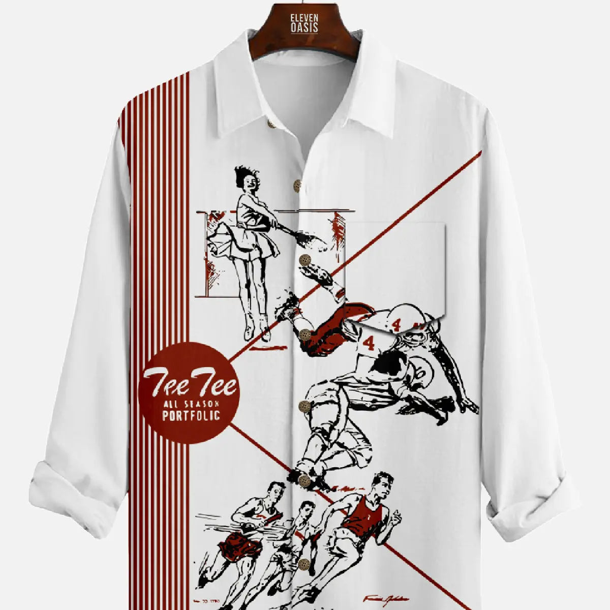 Men's Pee Chee Folder Front Cover Long Sleeve ShirtMens short sleeve shirts Big and tall Mens shirts Short sleeve shirts for men Mens 4xl shirts Casual short sleeve shirts