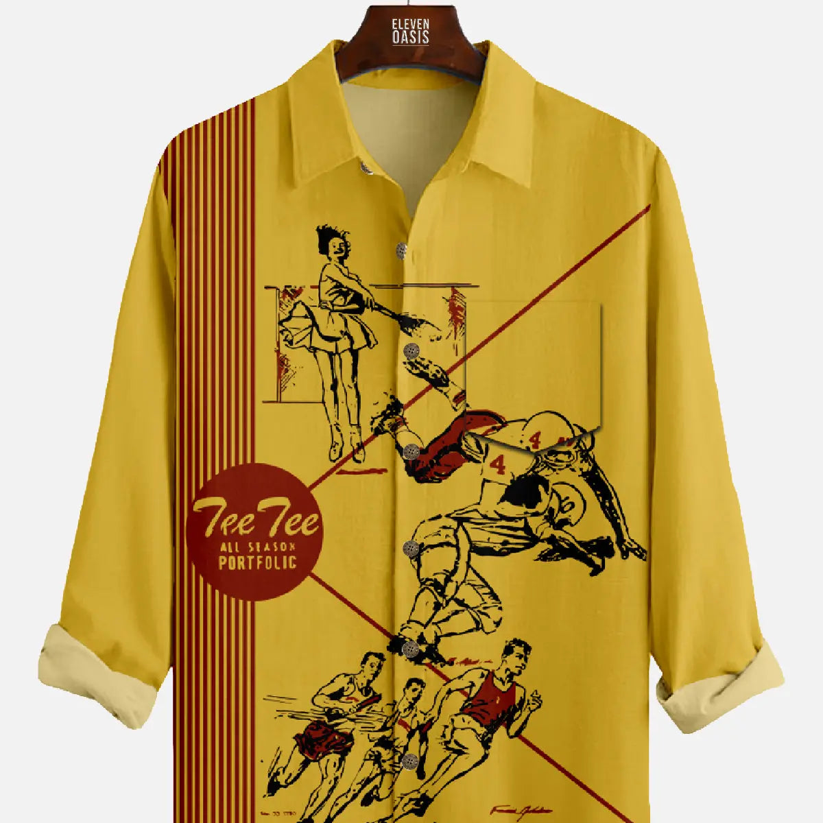 Men's Pee Chee Folder Front Cover Long Sleeve ShirtMens short sleeve shirts Big and tall Mens shirts Short sleeve shirts for men Mens 4xl shirts Casual short sleeve shirts
