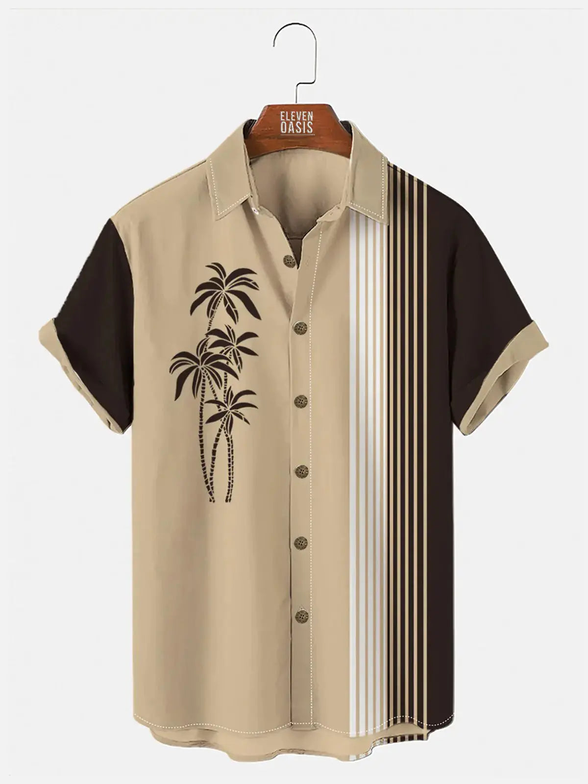 Men's Aloha Vibe Vacay Style Lapel Casual Chic ShirtMens short sleeve shirts Big and tall Mens shirts Short sleeve shirts for men Mens 4xl shirts Casual short sleeve shirts