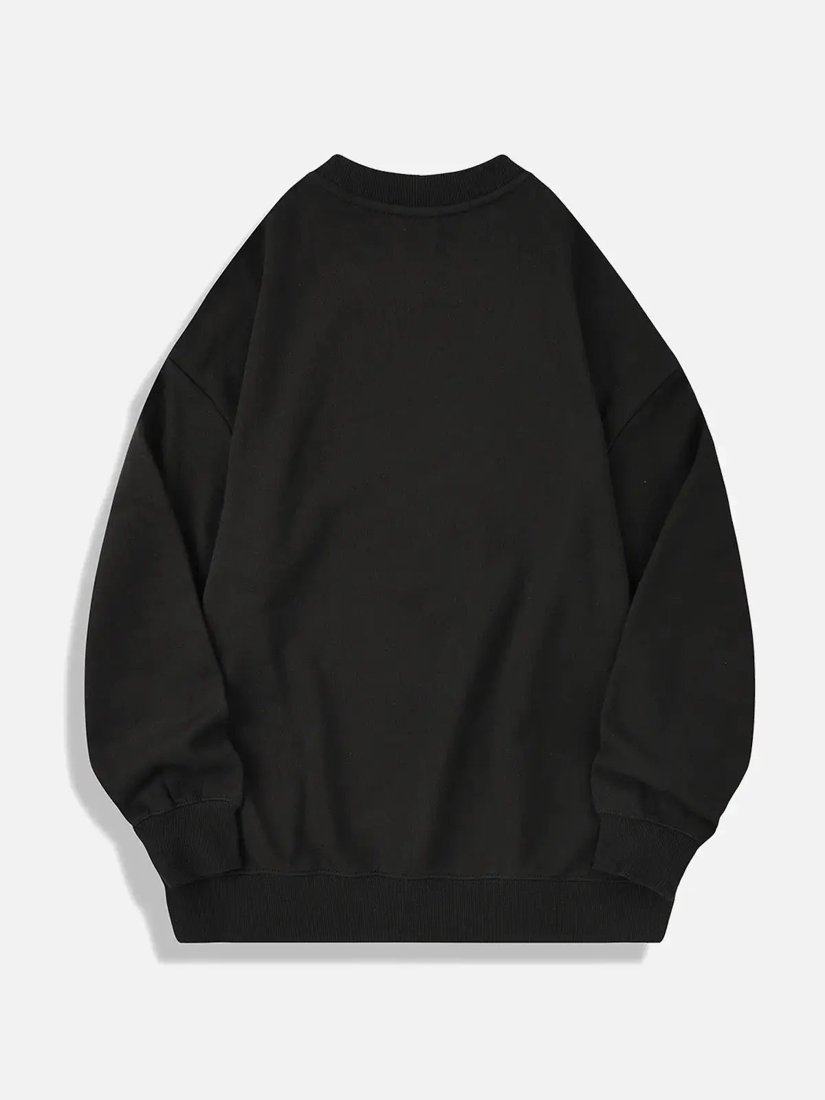 Men's Oversized Cotton Crew Neck Sweatshirt ElevenOasis