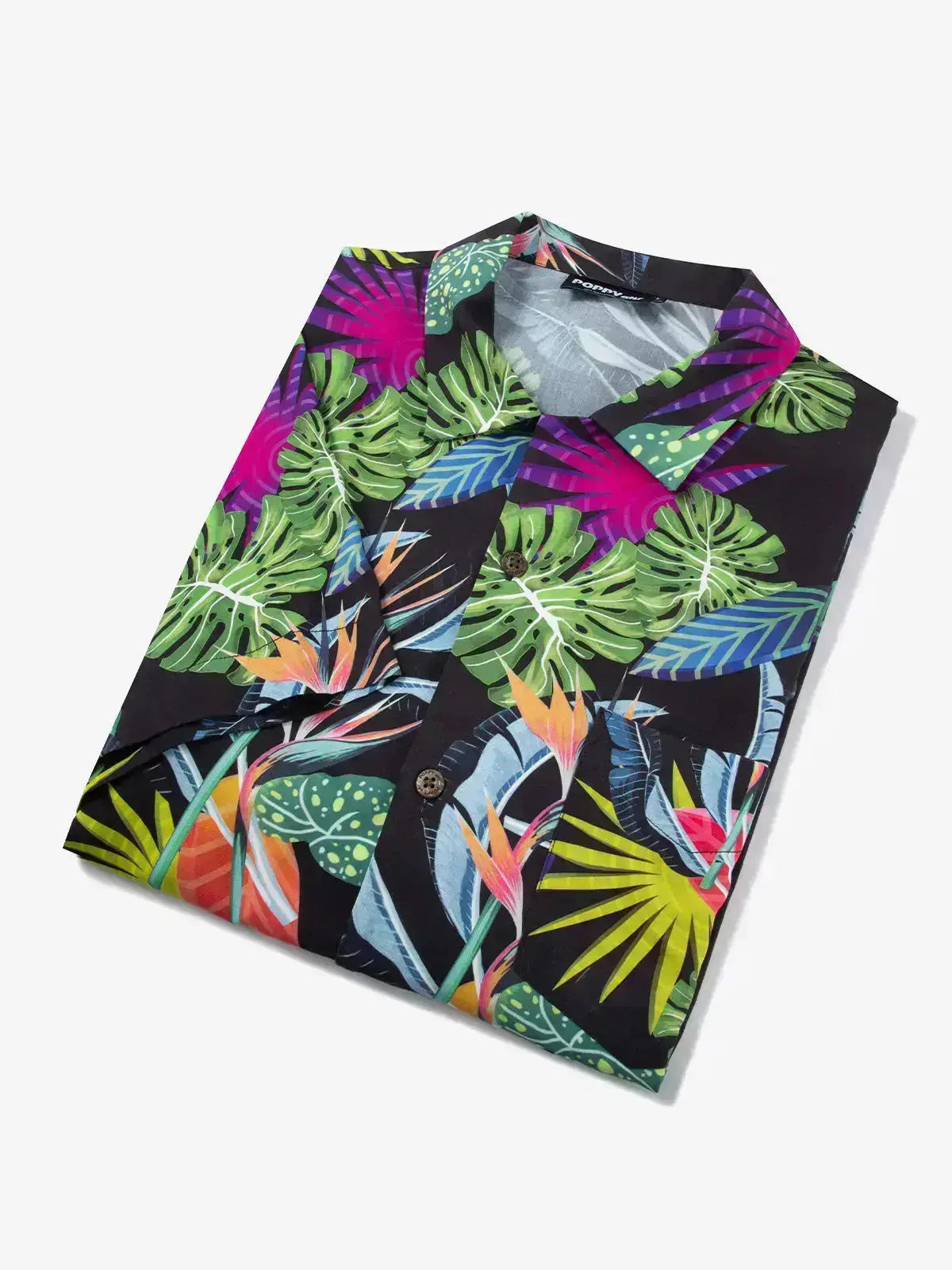 POPPY ATLR Women's Aloha ShirtMens short sleeve shirts Big and tall Mens shirts Short sleeve shirts for men Mens 4xl shirts Casual short sleeve shirts