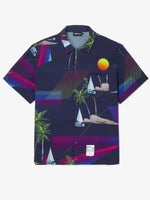 POPPY ATLR Men's Island Hopping Aloha ShirtMens short sleeve shirts Big and tall Mens shirts Short sleeve shirts for men Mens 4xl shirts Casual short sleeve shirts